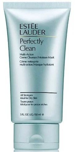 Estée Lauder Perfectly Clean Multi-Action Moisture Mask krem oczyszczający i maska nawilżająca 2 w 1 dla kobiet