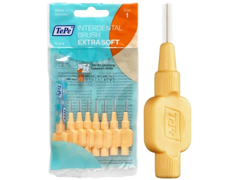 Extra Soft szczoteczki międzyzębowe 0,45 mm 8 szt.
