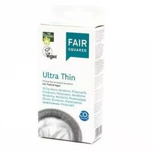 Fair Squared Prezerwatywa Ultra Thin (10 szt.) - wegańska i fair trade