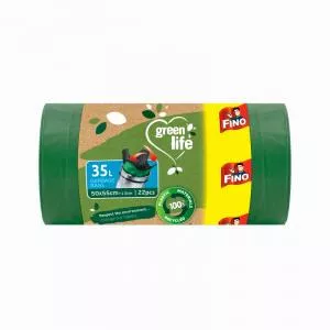 FINO Worki na śmieci Green Life Easy pack 25 μm - 35 l (22 szt.)