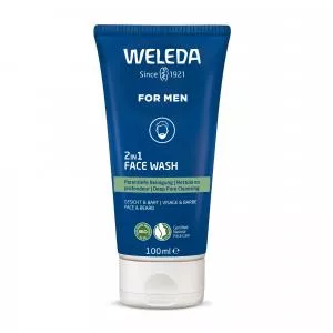 Weleda Żel oczyszczający do twarzy i brody For Men 2w1