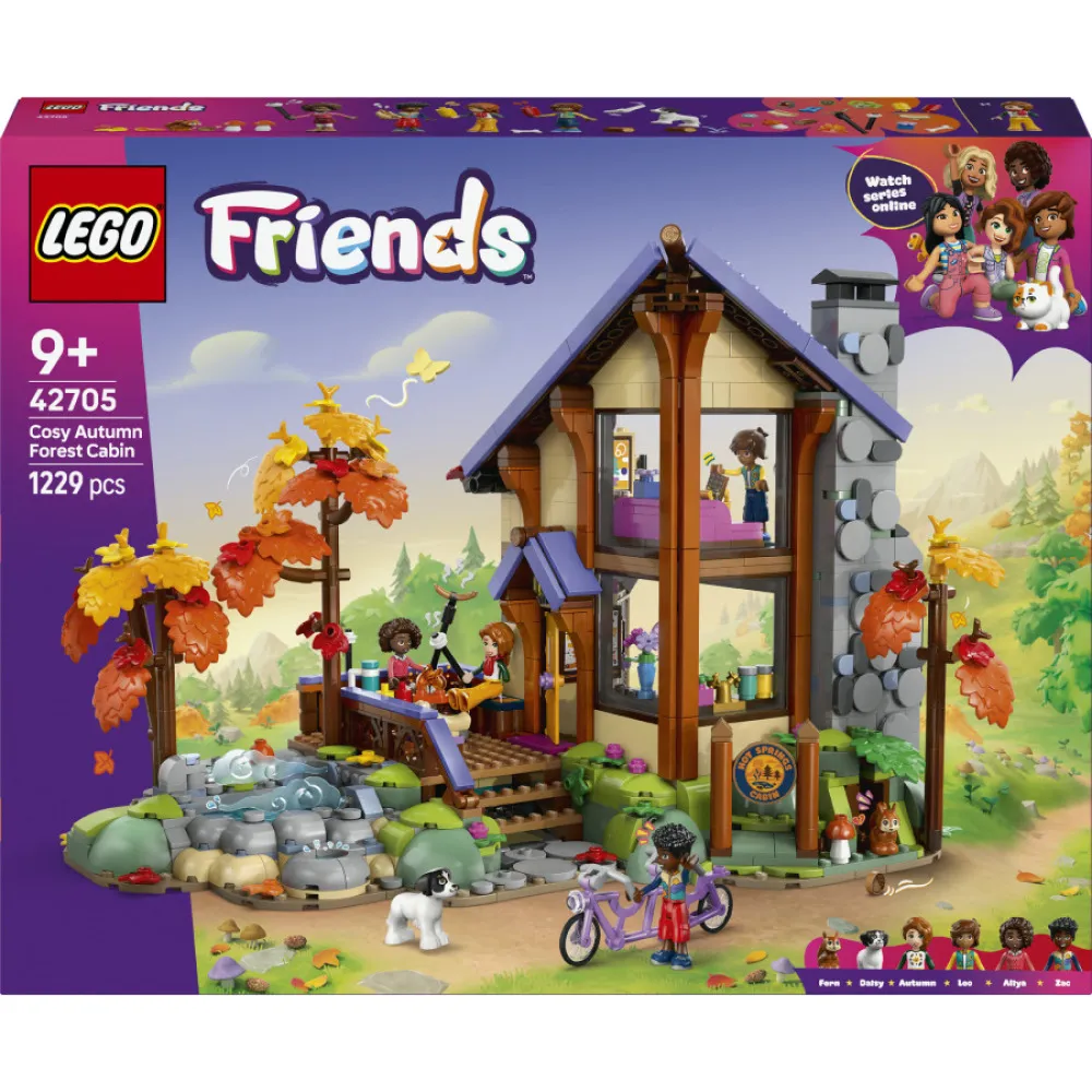 Friends 42705 Przytulna chata w jesiennym lesie