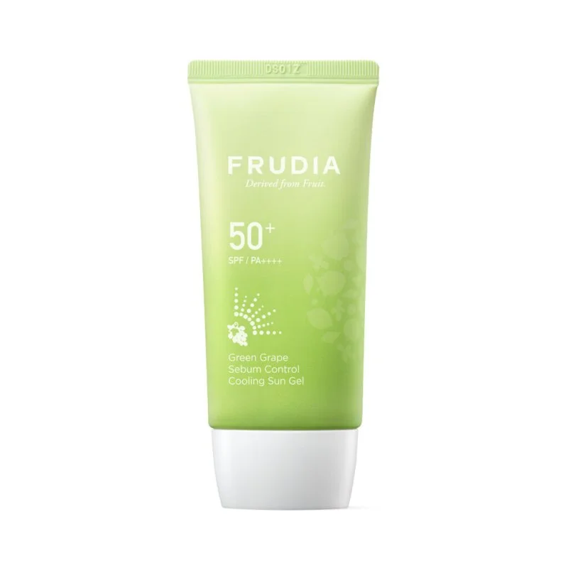 Zielone Winogrono chłodzący żel przeciwsłoneczny kontrolujący sebum SPF 50 PA++++ 50 g