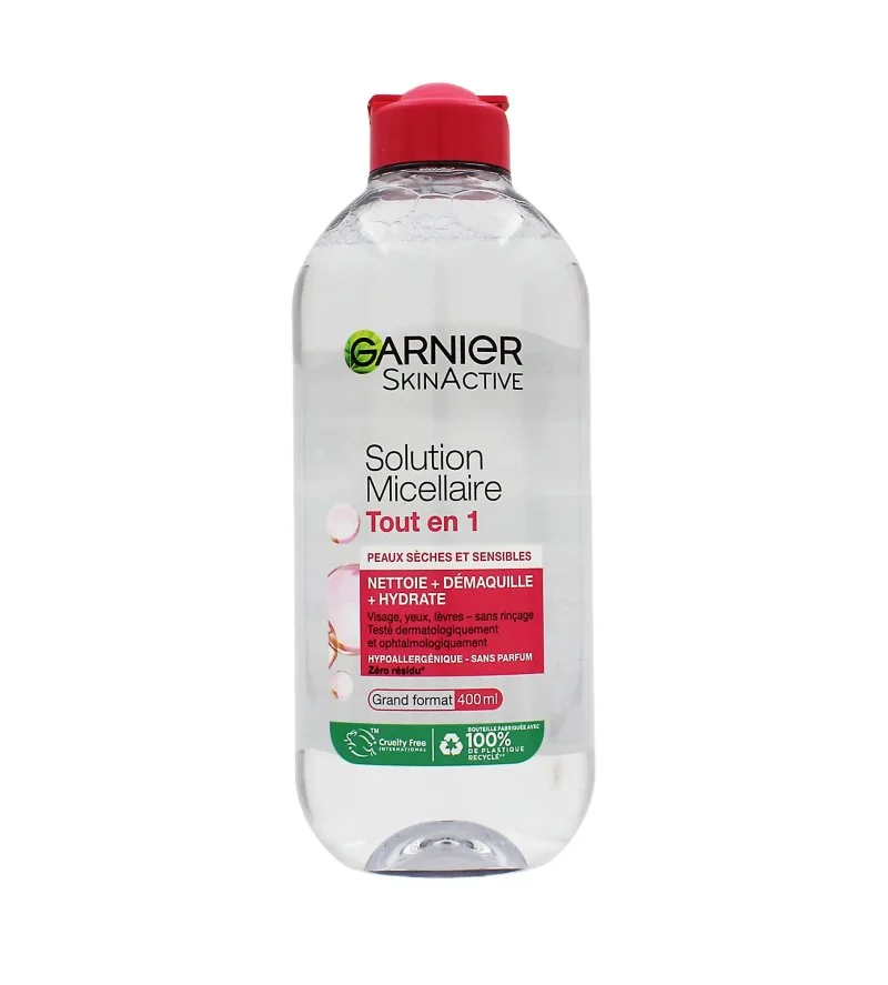 SkinActive All-in-1 Micellar Solution płyn micelarny do skóry suchej i wrażliwej 400 ml
