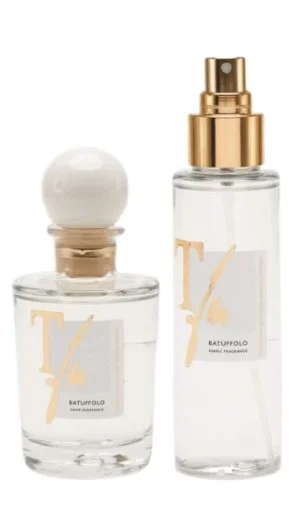 Gift Zestaw Batuffolo Patyczki 100 ml Zapach do domu + Spray 100 ml Zapach do tkanin