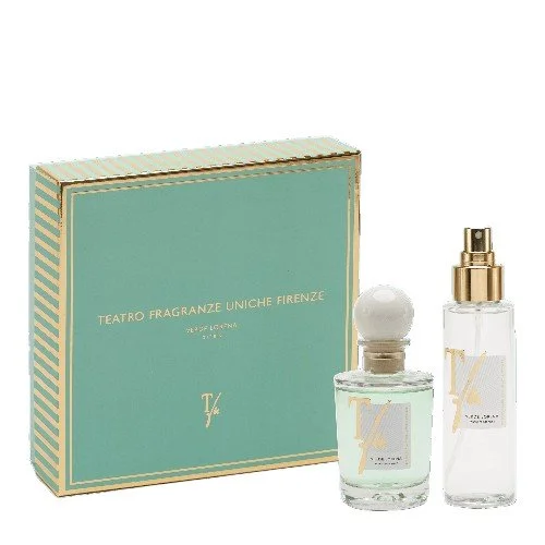 Box Verde Lorena Patyczki 100 ml Zapach do domu + Spray 100 ml Zapach do tkanin