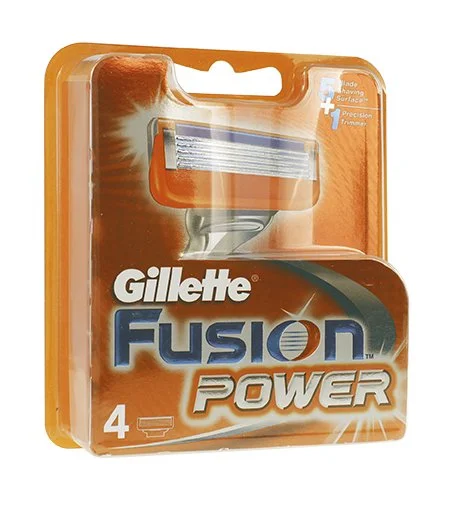 Fusion Power zapasowe ostrza 4 szt. dla mężczyzn