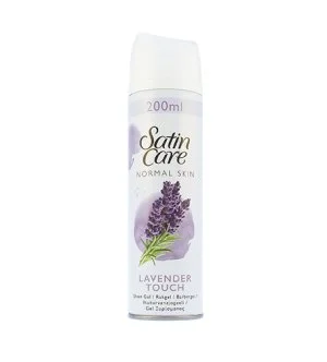 Gillette Satin Care Lavender Touch żel do golenia dla skóry normalnej