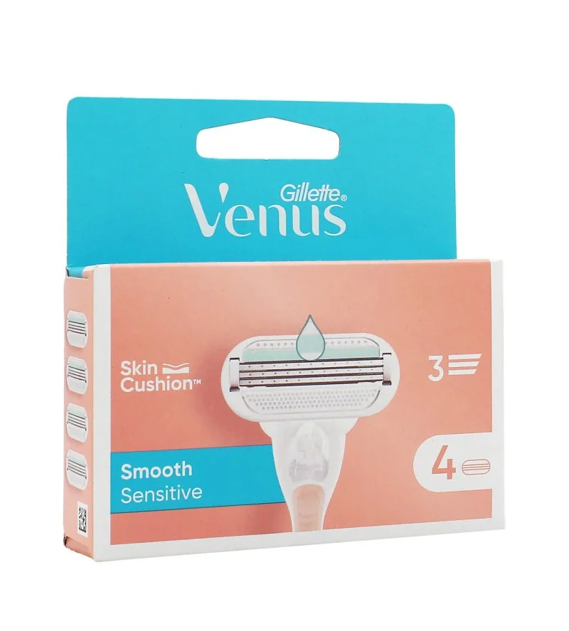 Venus Smooth Sensitive głowice wymienne 4 szt.