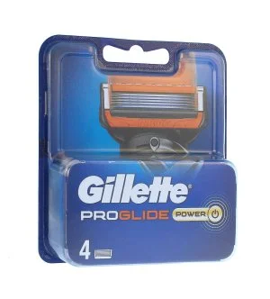Gillette Fusion5 Proglide Power wkłady wymienne do maszynki 4 szt. dla mężczyzn
