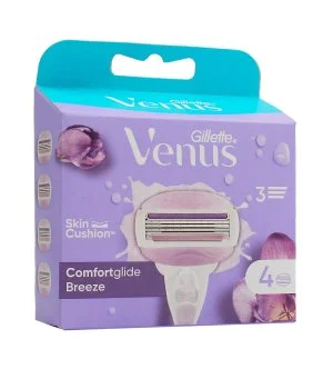 Gillette Venus Comfortglide Breeze wkłady wymienne 4 szt.