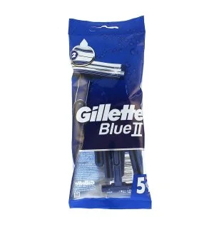 Gillette Blue II jednorazowe maszynki do golenia 5 szt. dla mężczyzn