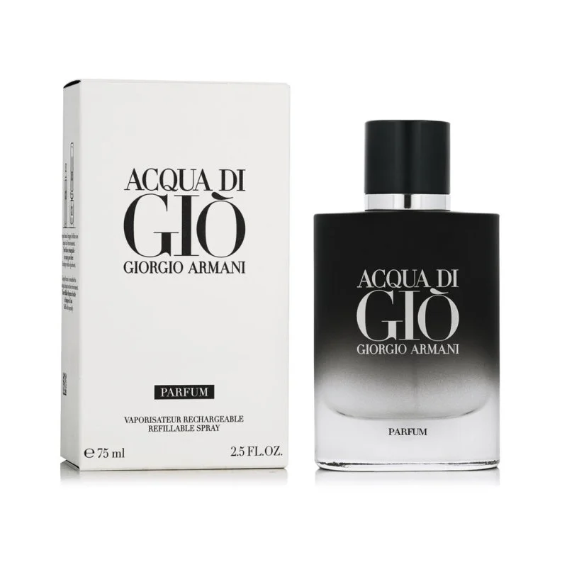 Giorgio Armani Acqua di Giò perfumy do ponownego napełniania dla mężczyzn 75 ml