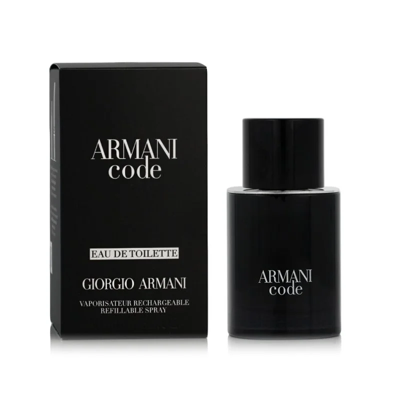 Giorgio Armani Code Homme napełnialna woda toaletowa dla mężczyzn 50 ml