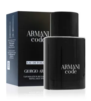 Giorgio Armani Code woda toaletowa dla mężczyzn 75 ml uzupełniany flakon
