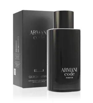 Giorgio Armani Code Parfum perfum dla mężczyzn 125 ml napełnialny flakon