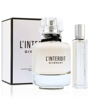 Givenchy L'Interdit zestaw upominkowy dla kobiet woda perfumowana 80 ml + woda perfumowana 12,5 ml