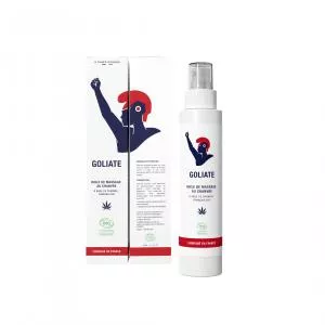 Goliate Relaksujący olejek do masażu z konopiami BIO (100 ml) - odpowiedni do masażu erotycznego