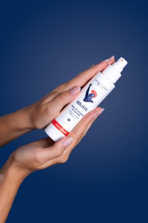 Relaksujący olejek do masażu z konopiami BIO (100 ml) - odpowiedni do masażu erotycznego