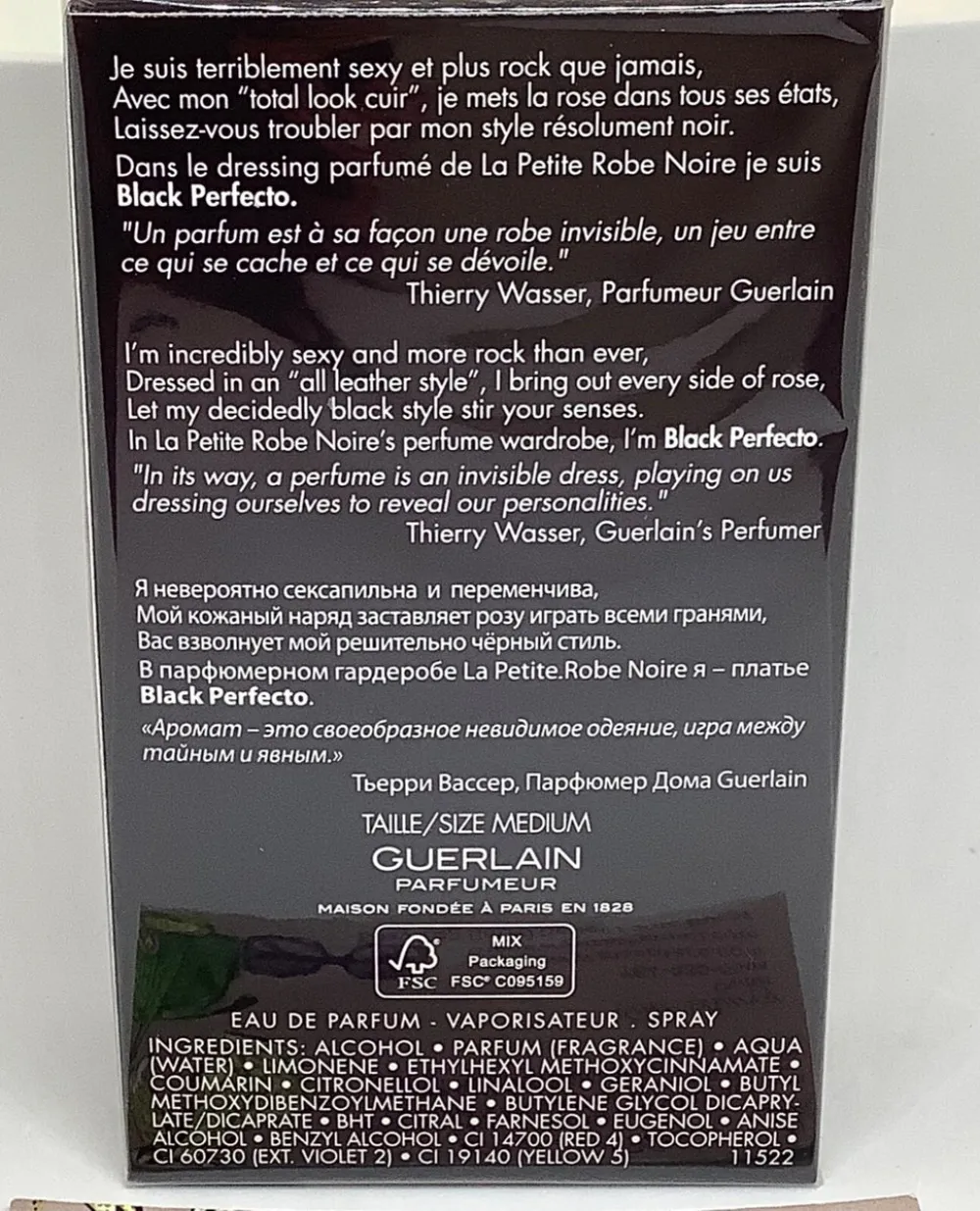 Black Perfecto by La Petite Robe Noire woda perfumowana dla kobiet 50 ml