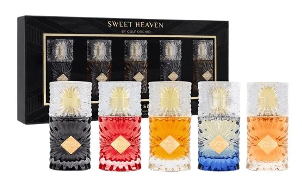 Sweet Heaven Zestaw podróżny U 5x20 ml (Heaven, Extreme, Tob, Cherry, Ice) woda perfumowana