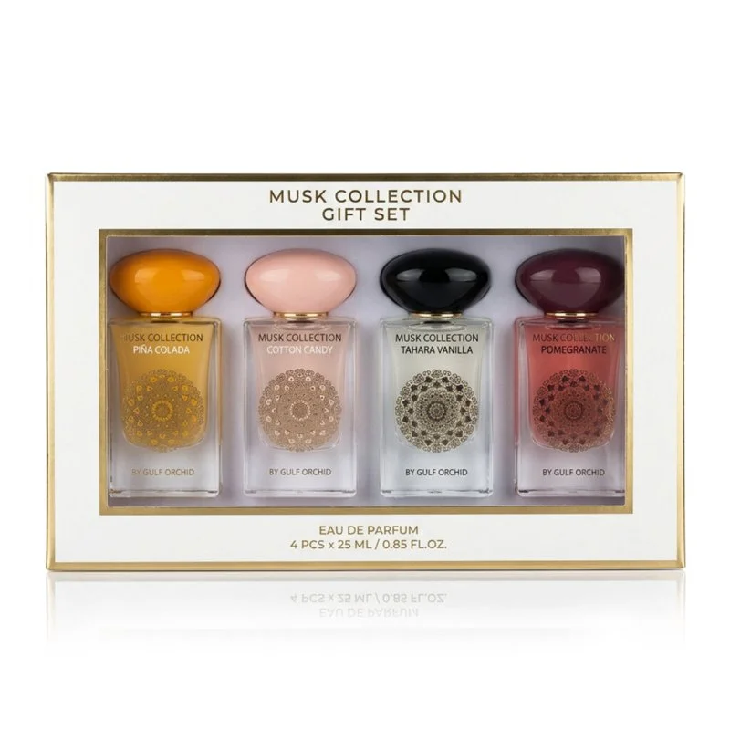 Musk Collection Velvet Edition Zestaw prezentowy 4 x woda perfumowana unisex 4 x 25 ml