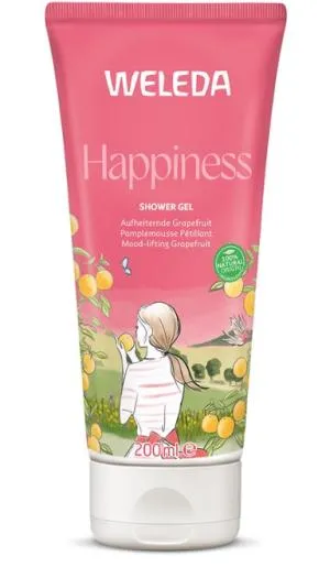 Weleda HAPPINESS Grejpfrutowy żel pod prysznic 200 ml