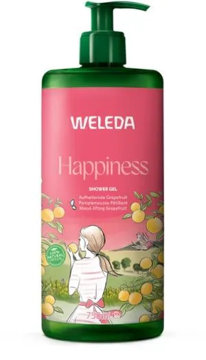 Weleda HAPPINESS Grejpfrutowy żel pod prysznic 750 ml