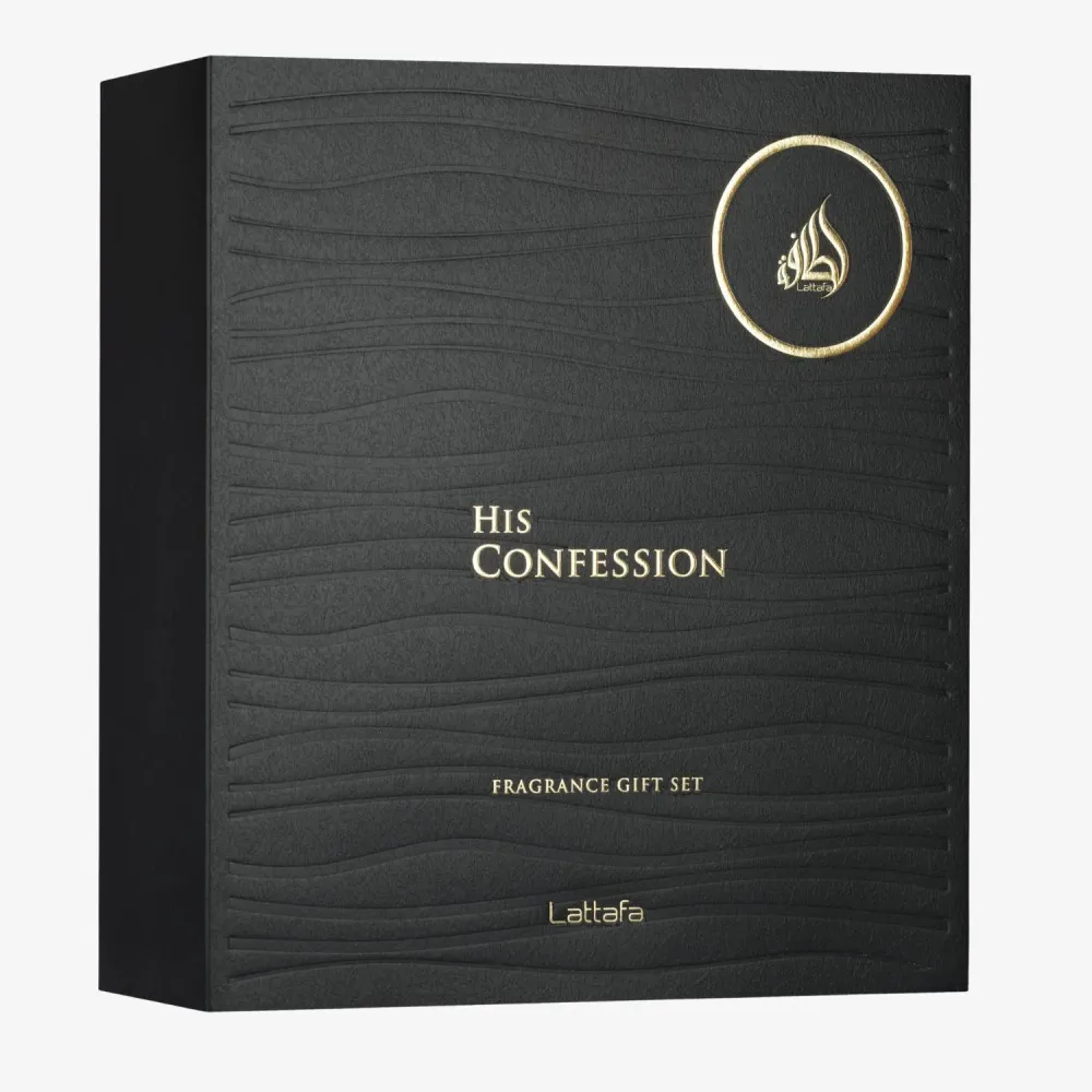 His Confession woda perfumowana dla mężczyzn 100 ml + EDP MINI 12 ml + SG