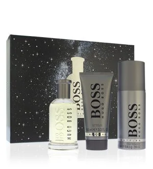 Hugo Boss Boss Bottled zestaw upominkowy dla mężczyzn woda toaletowa 100 ml + żel pod prysznic 100 ml + dezodorant