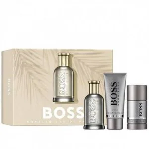 Hugo Boss Boss Bottled zestaw upominkowy 100 ml + żel pod prysznic 100 ml + dezodorant w sztyfcie woda perfumowana dla mężczyzn