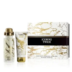 Iceberg Twice Gold woda toaletowa dla mężczyzn 125 ml + żel pod prysznic