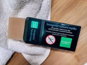 Incognito Luksusowe mydło ochronne z citronellą (100 g) - nie wydziela zapachu uciążliwych owadów