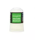 Incognito Ochronny dezodorant krystaliczny Citronela (50 ml) - nie pachnie uciążliwymi owadami