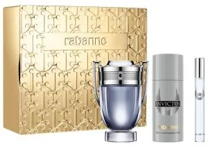 Rabanne Invictus woda toaletowa dla mężczyzn 100 ml + EDT MINI 10 ml + dezodorant w sprayu