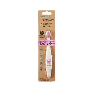 Jack n Jill Szczoteczka do zębów dla dzieci Słonik - ze skrobi kukurydzianej