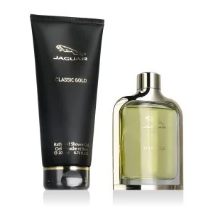 Jaguar Classic Gold 100 ml + SG woda toaletowa dla mężczyzn