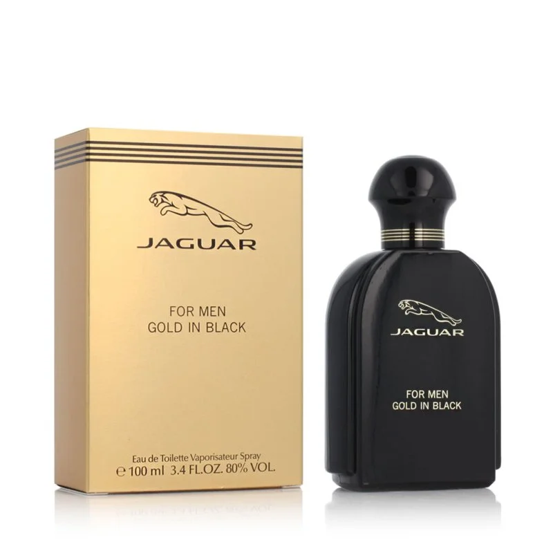 Jaguar For Men Gold in Black woda toaletowa dla mężczyzn 100 ml
