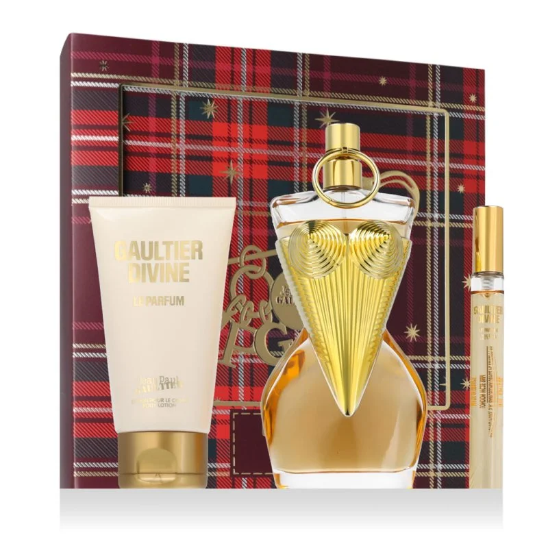 Gaultier Divine EDP Intense napełnialny 100 ml + EDP Intense MINI 10 ml + perfumy