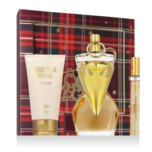 Jean Paul Gaultier Gaultier Divine EDP Intense napełnialny 100 ml + EDP Intense MINI 10 ml + perfumy