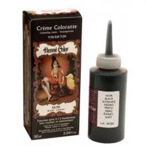 Henné Color Drobny sos śmietankowy 90 ml Czarny