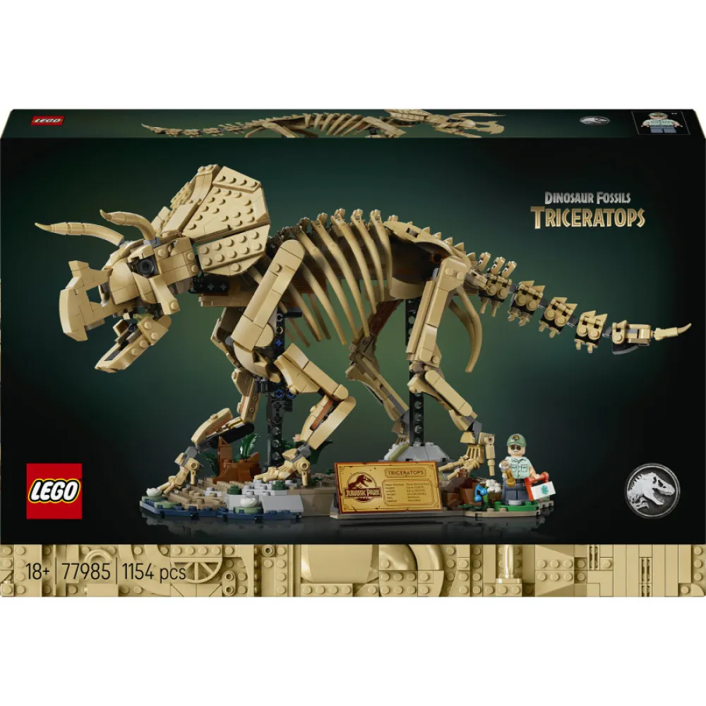 Jurassic World 77985 Skamieniałość dinozaura: Triceratops
