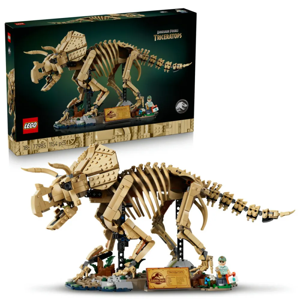 Jurassic World 77985 Skamieniałość dinozaura: Triceratops