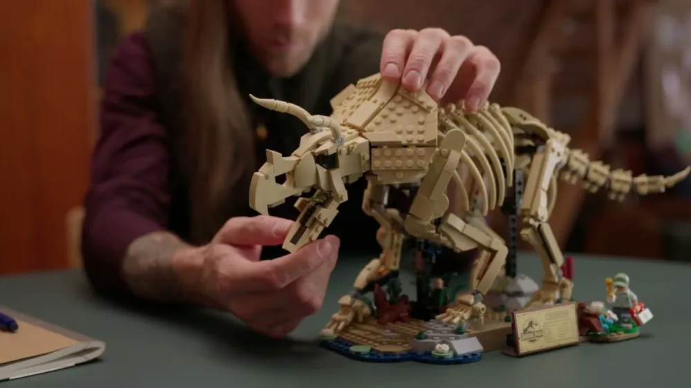 Jurassic World 77985 Skamieniałość dinozaura: Triceratops
