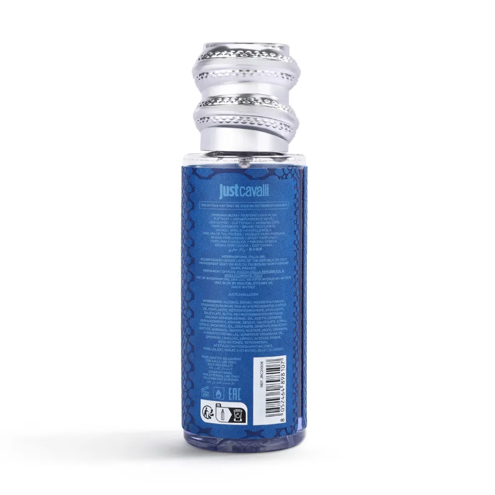 Just Cavalli Vibrant Aqua mgiełka do ciała dla kobiet 250 ml
