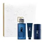 K pour Homme woda perfumowana dla mężczyzn 100 ml + dezodorant w sztyfcie 75 g + żel pod prysznic 50 ml