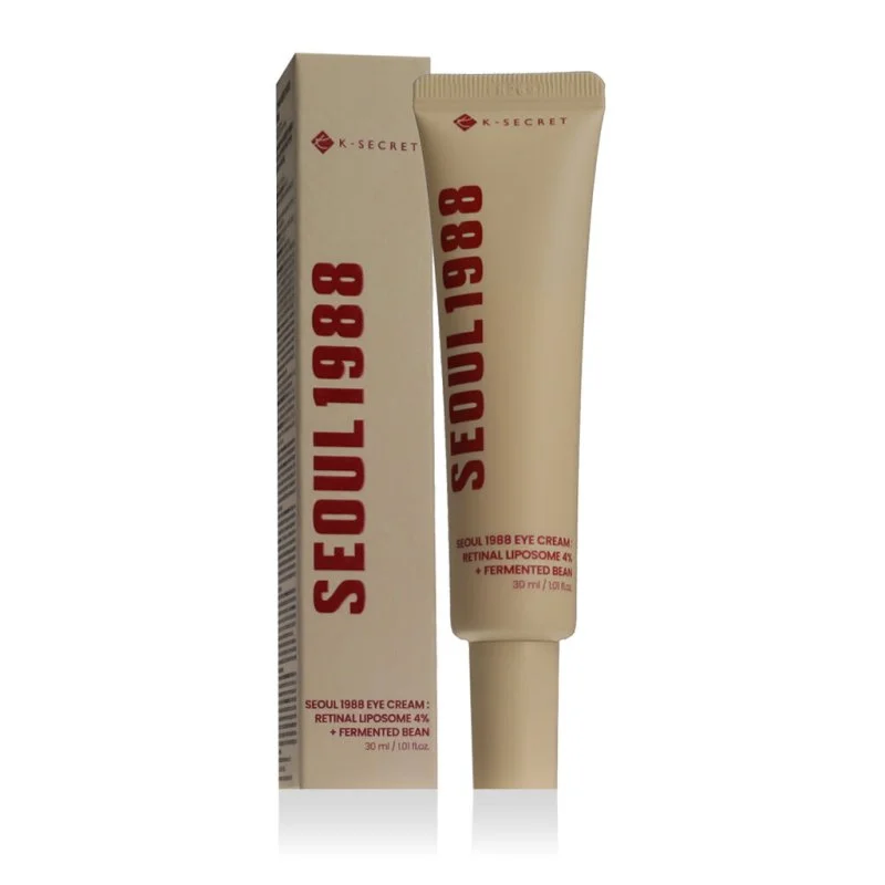 SEOUL 1988 Retinal liposomalny 4% + krem pod oczy z fermentowanej fasoli 30 ml