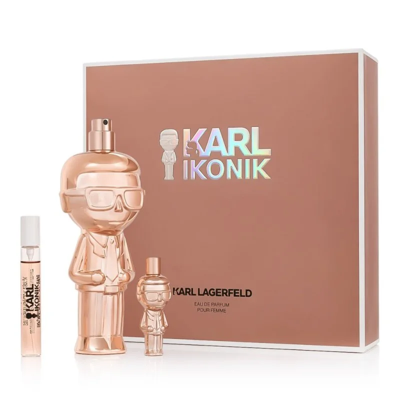 Ikonik Pour Femme 100 ml + EDP MINI 7,5 ml + EDP MINI woda perfumowana dla kobiet