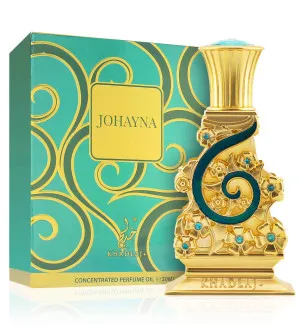 Khadlaj Johayna Green perfumowany olejek unisex 20 ml