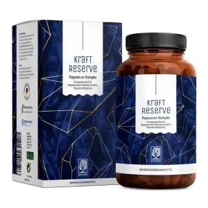 Naturtreu Kompleks magnezu Kraft Reserve, 180 wegańskich kapsułek